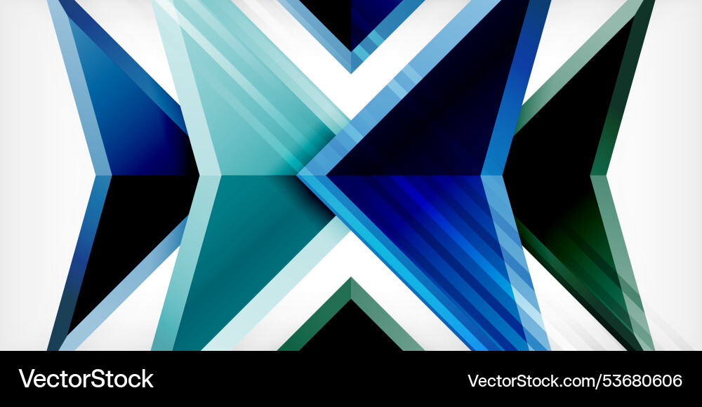 Abstract background color triangles and arrows Abstract background color triangles and arrows Vector Image