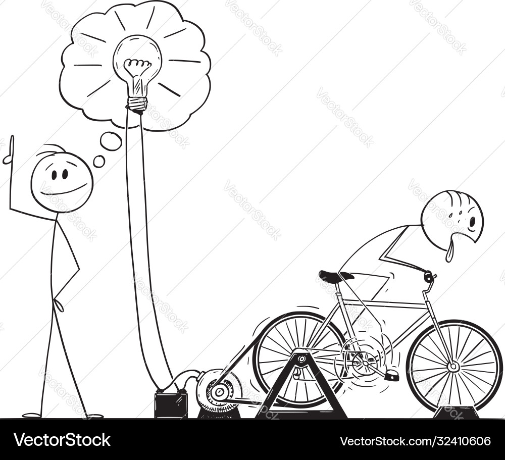 Cartoon Mann oder Geschäftsmann mit Kredit-Idee Cartoon Mann oder Geschäftsmann mit Kredit-Idee vektorbild