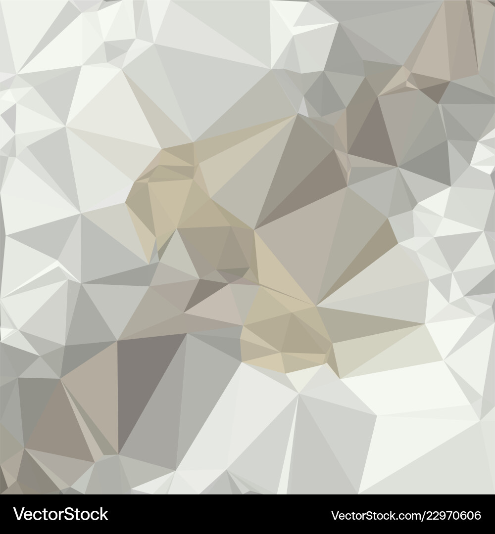 Gold triangular low poly mosaic abstract pattern Vector Image