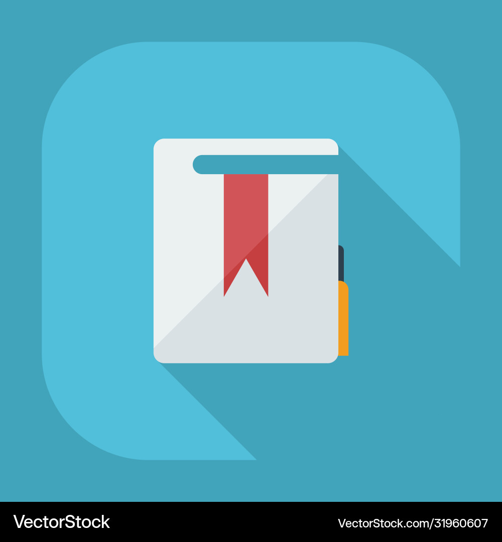 Flat modern design with shadow icons folder decree Vector Image