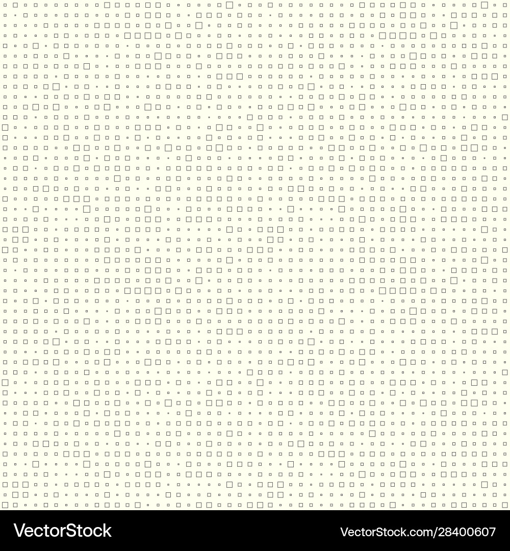 Seamless large small squares empty Vector Image