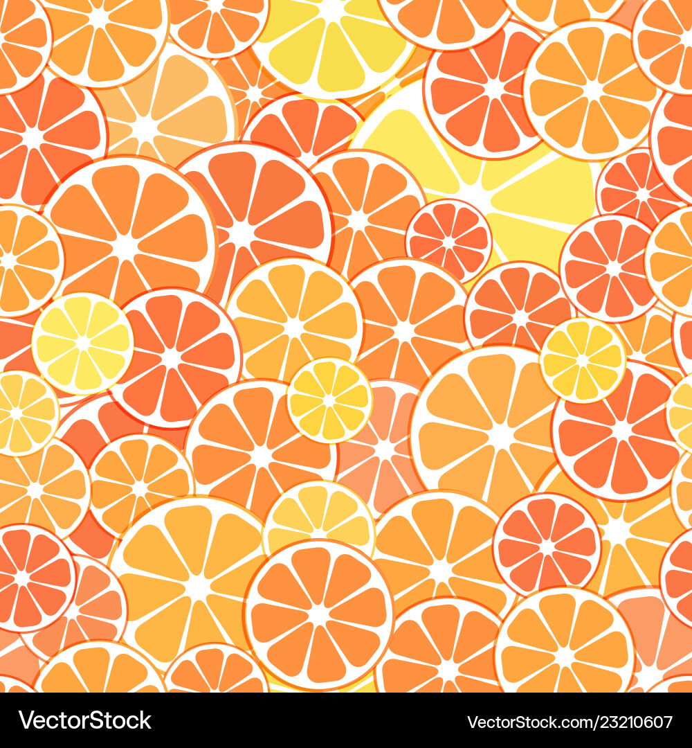 Seamless pattern background sliced halves Seamless pattern background sliced halves vector image