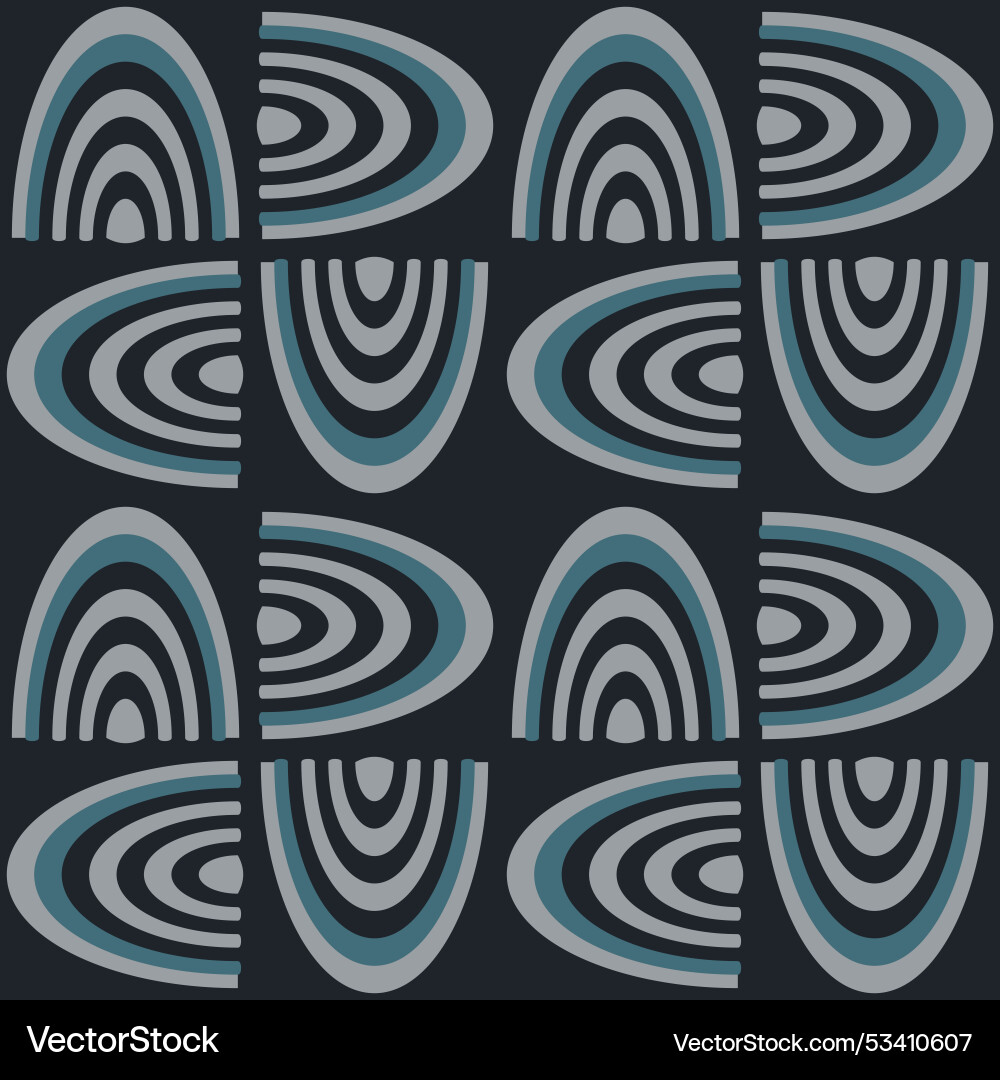 Seamless pattern with abstract shapes geometric Seamless pattern with abstract shapes geometric vector image
