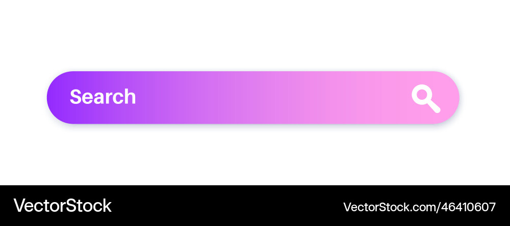 Search Input Field Vector Image