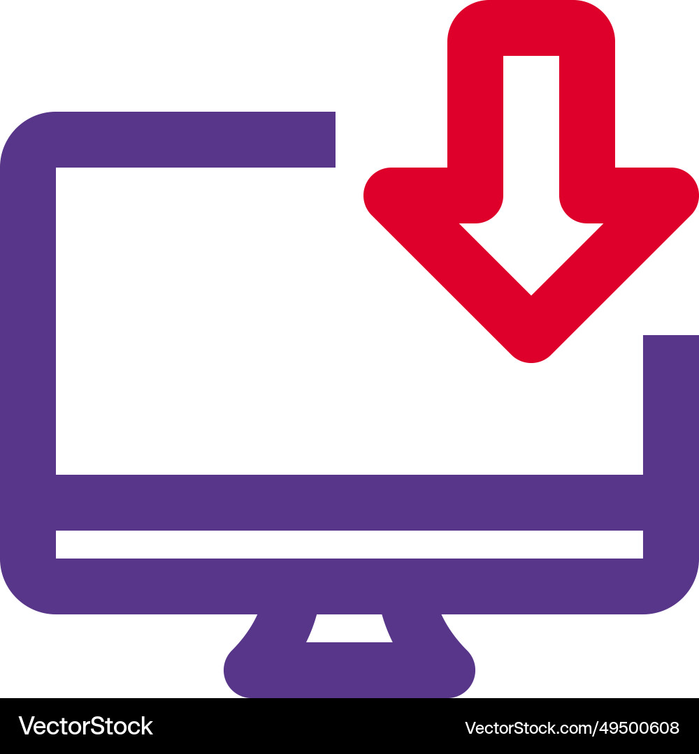 Process of transferring or saving files in system vector image