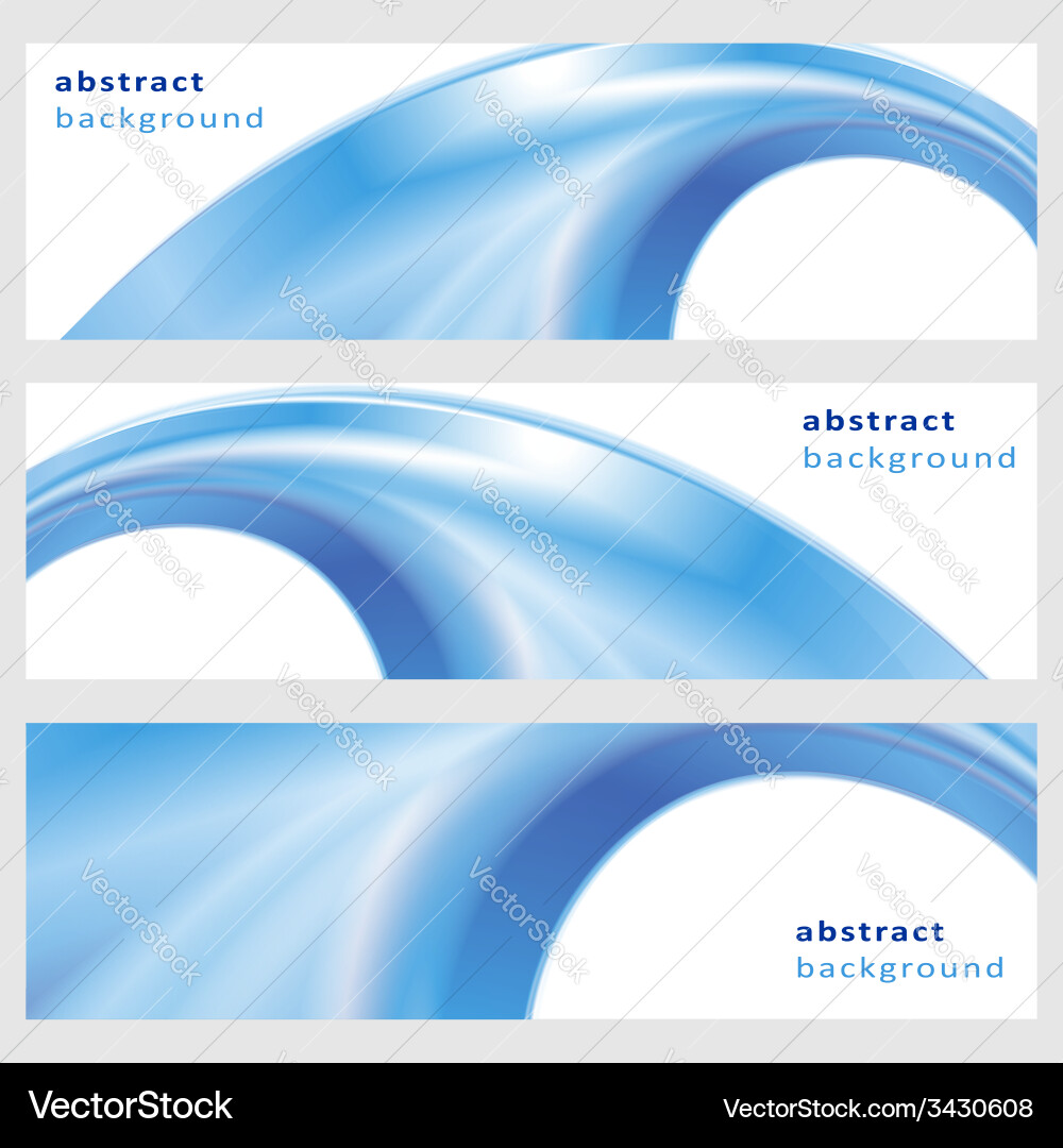 Set abstract background vector image