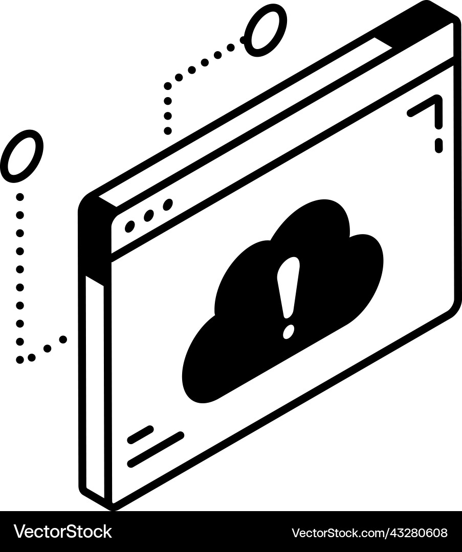 Web hosting vector image