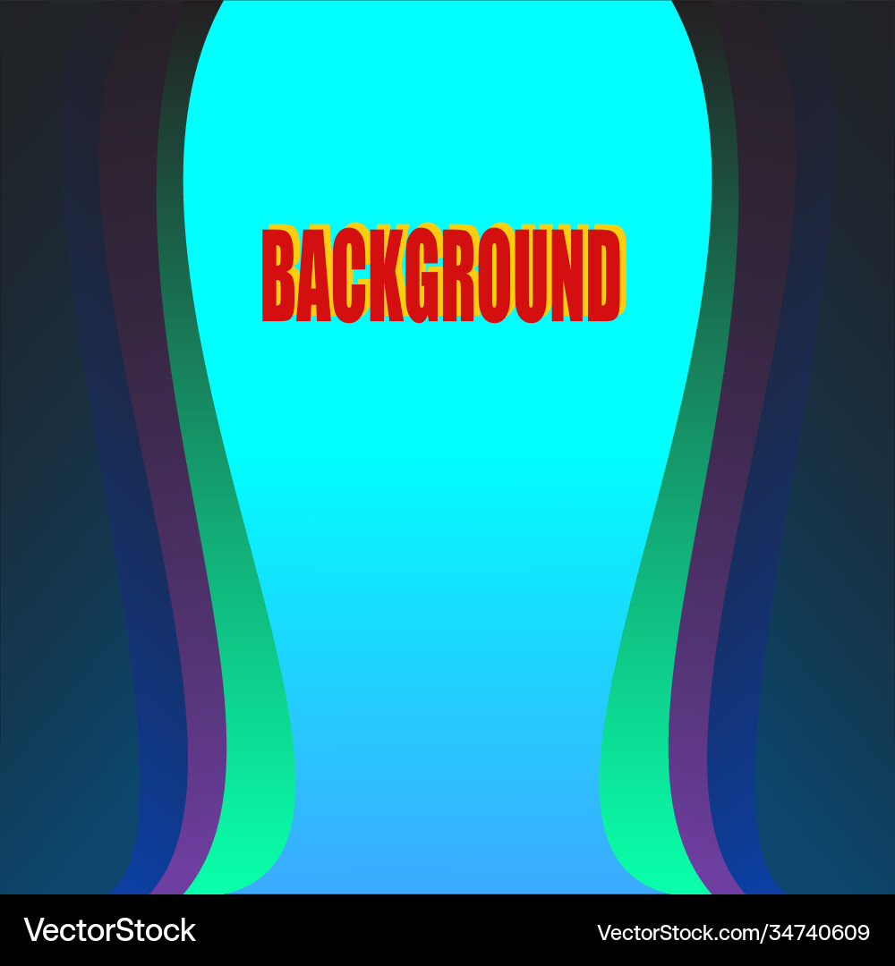Abstract image a colored wave Abstract image a colored wave vector image