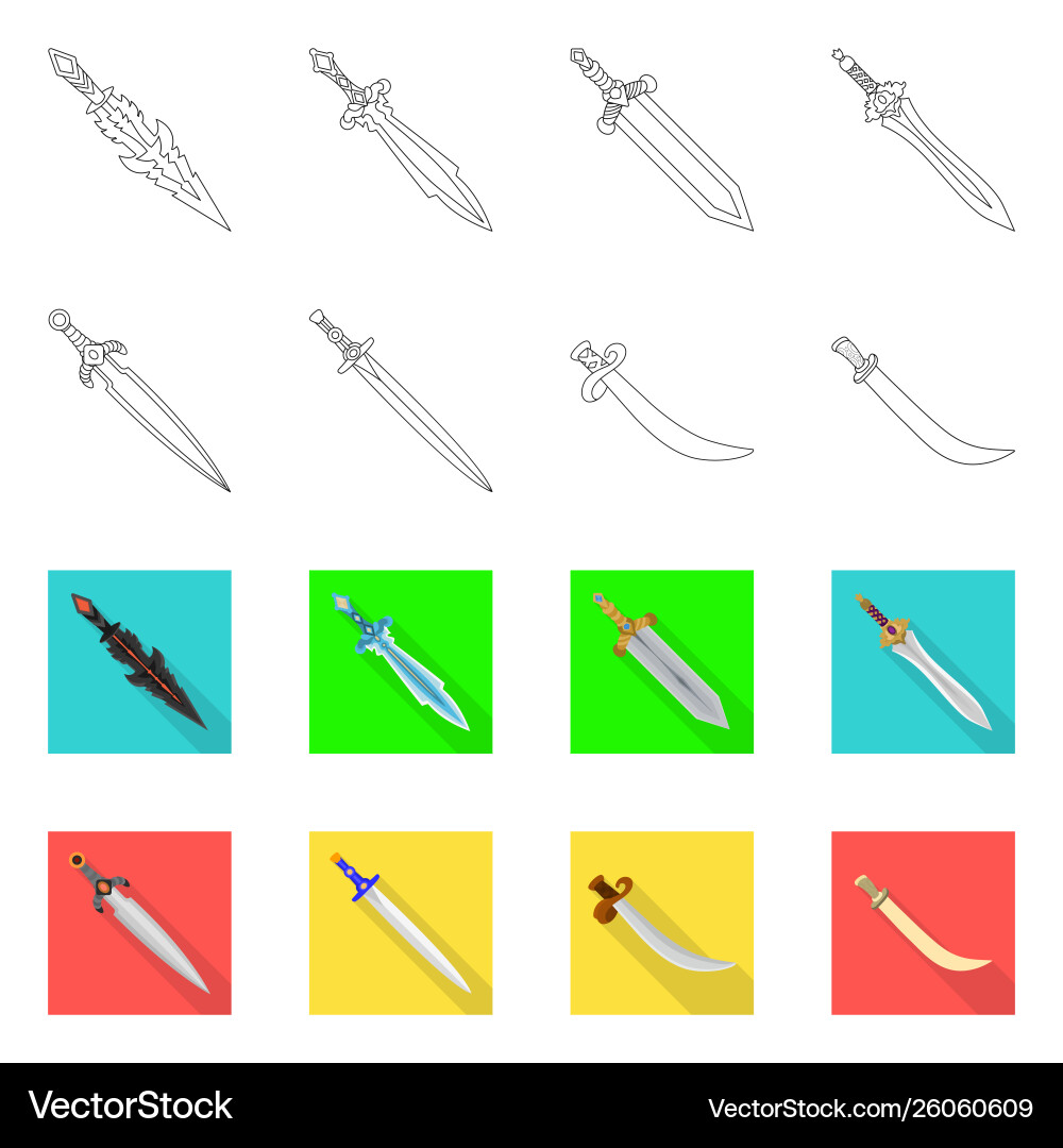 Design game and armor logo set Design game and armor logo set vector image
