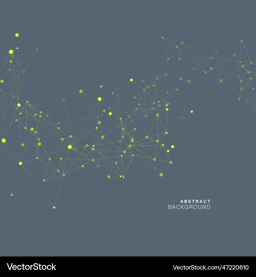 Abstract connecting dots and lines futuristic Abstract connecting dots and lines futuristic vector image