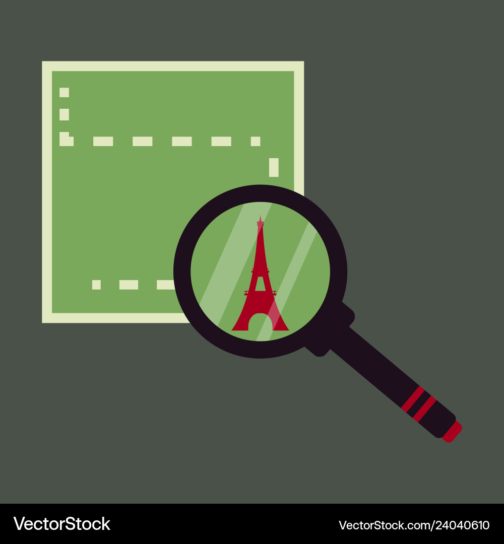 Eiffel tower silhouette simple background Eiffel tower silhouette simple background Vector Image