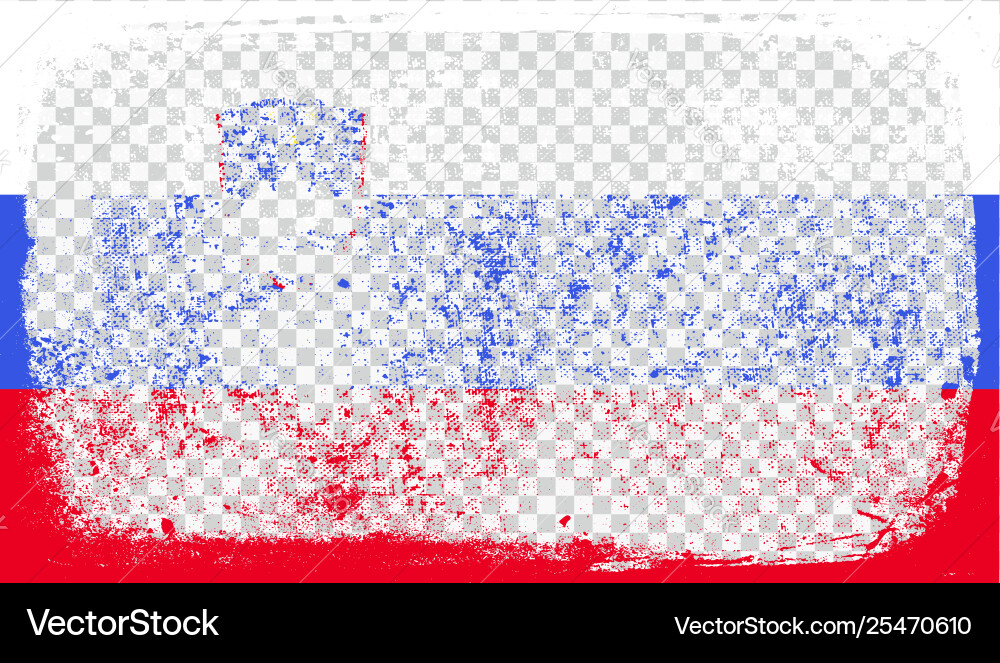 Grounge-styled flag Grounge-styled flag vector image