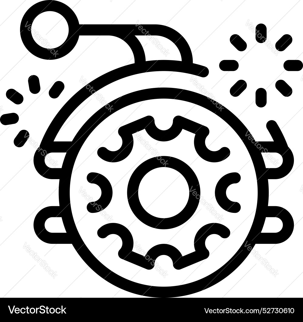 Machine learning algorithm generating new ideas Machine learning algorithm generating new ideas vector image