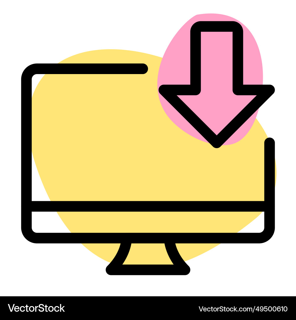 Process of transferring or saving files in system vector image