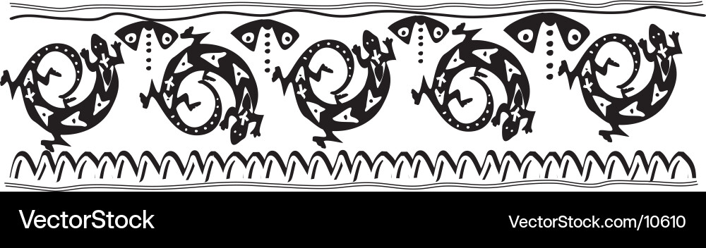 Scales Pattern Vector Image