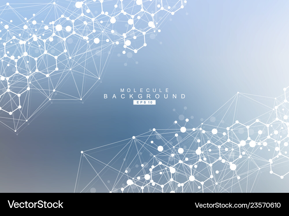 Science network pattern connecting lines and dots Science network pattern connecting lines and dots vector image