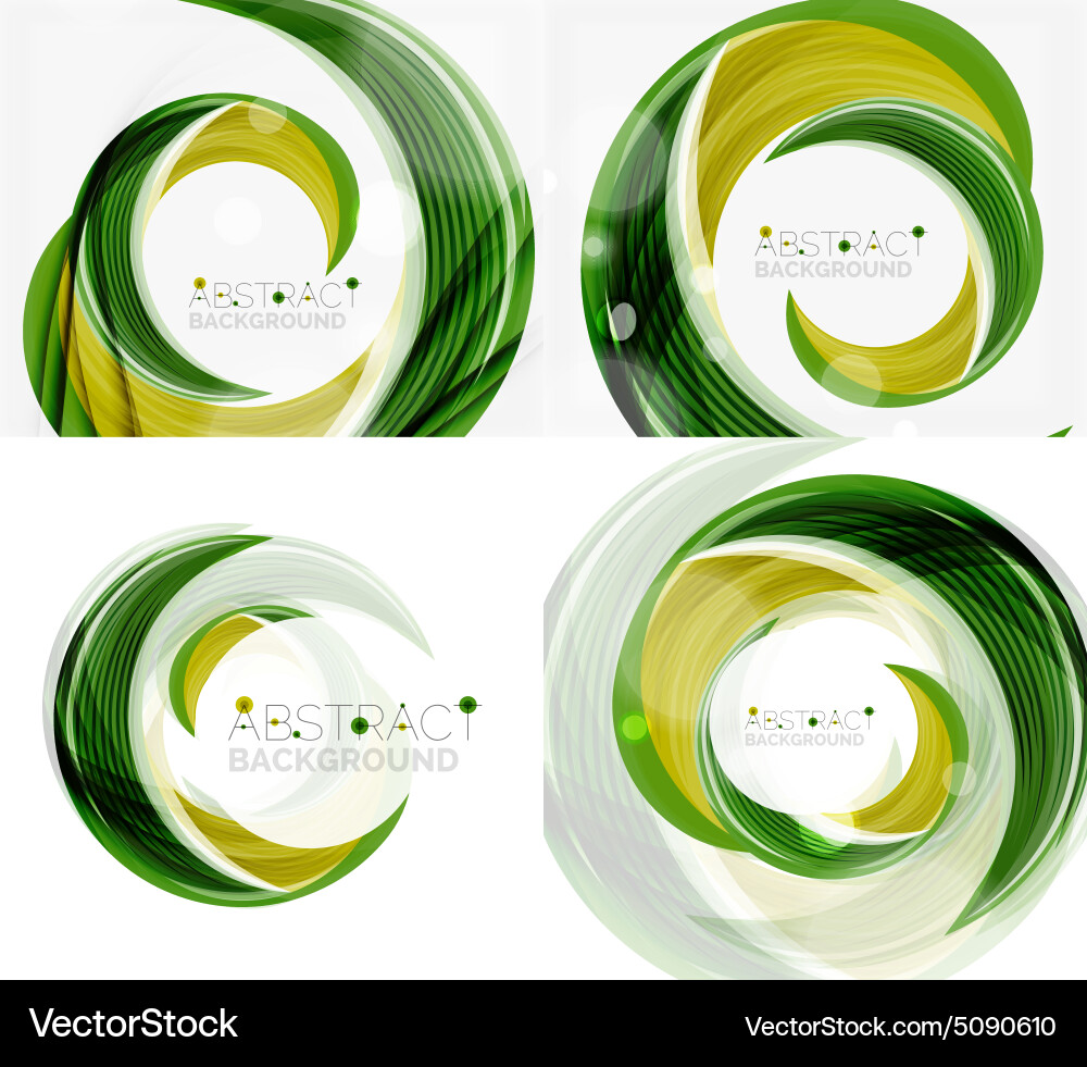 Swirl line abstract background vector image