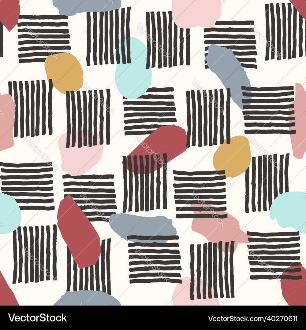 Abstract black textured square with shapes pattern Abstract black textured square with shapes pattern Vector Image