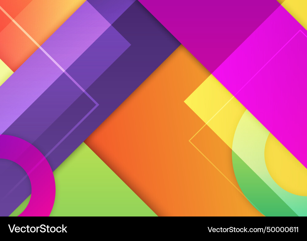 Abstract colorful geometric gradient background Abstract colorful geometric gradient background Vector Image