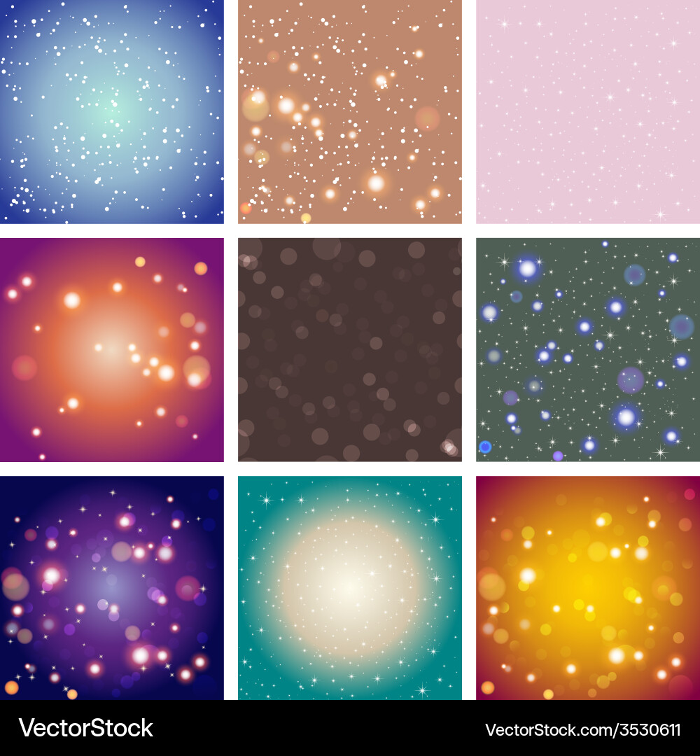 Blur bokeh abstract bright color background vector image