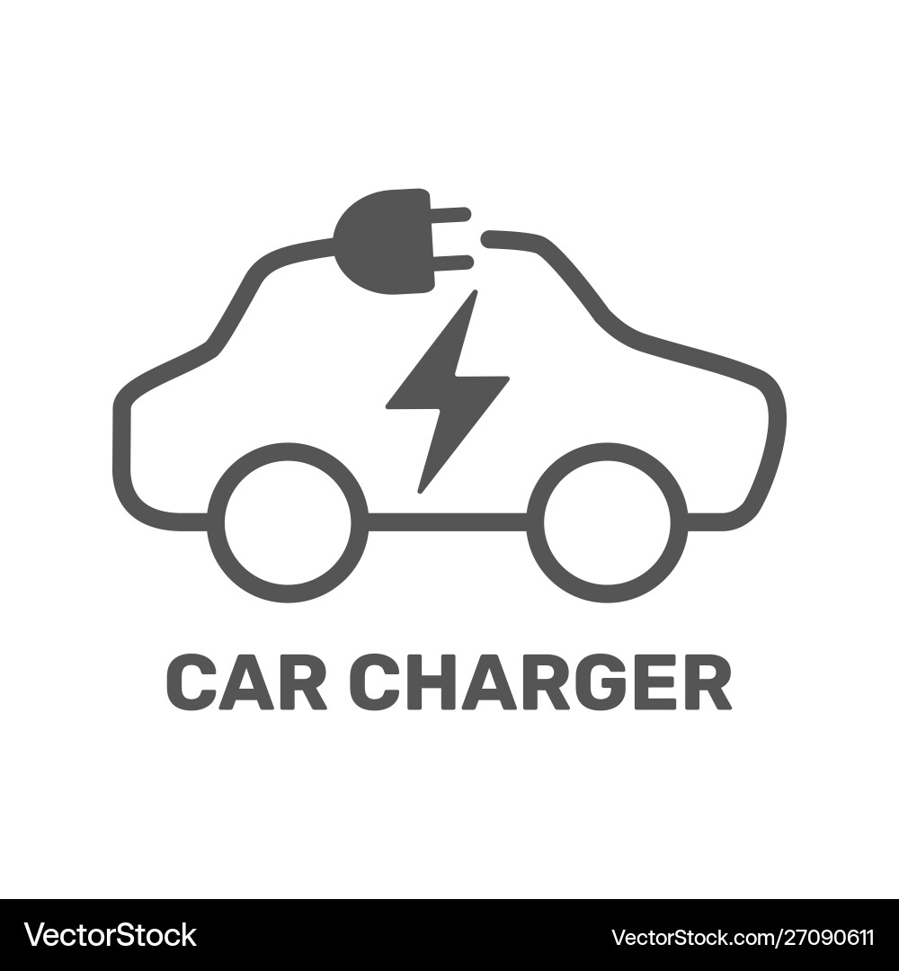 Ladestation für Elektroautos Ladestation für Elektroautos vektorbild