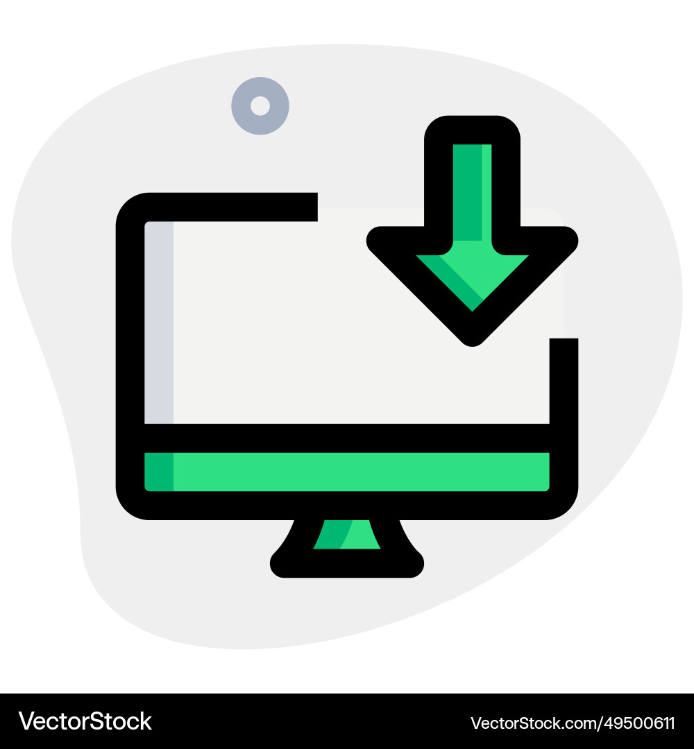 Process of transferring or saving files in system Vector Image