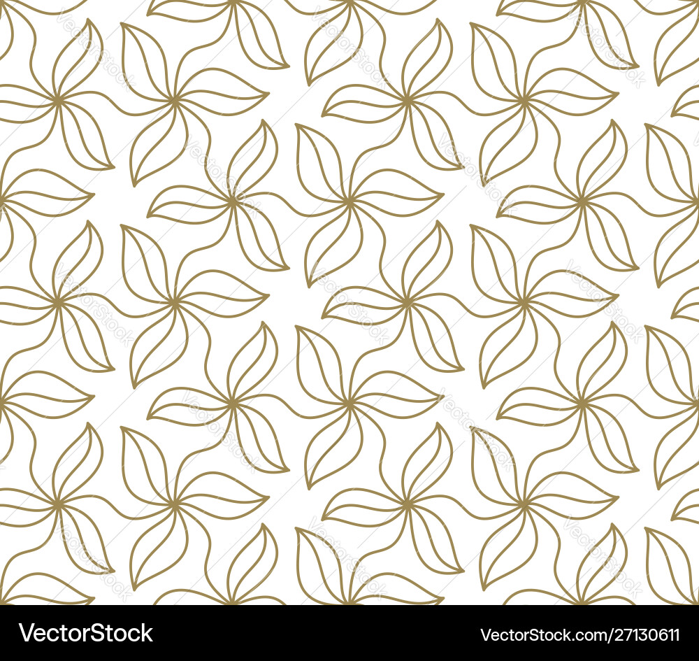 Seamless pattern with abstract geometric line Seamless pattern with abstract geometric line vector image