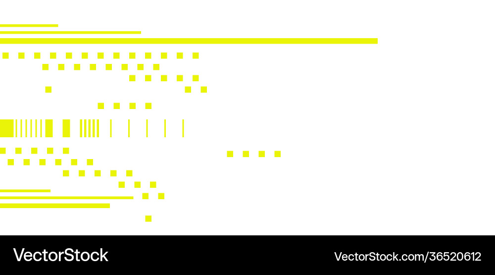 Abstract tech background with simple object Vector Image