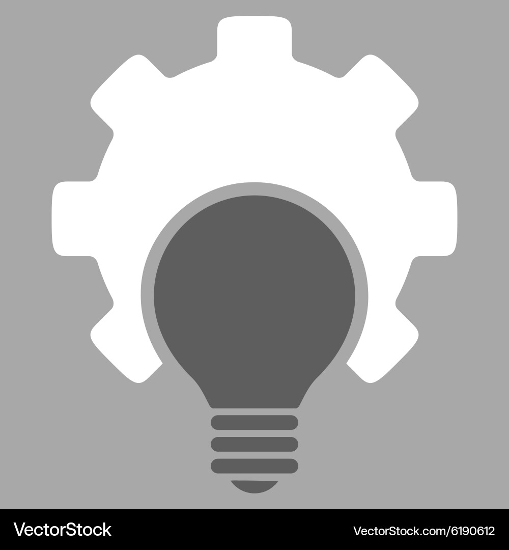 Bulb configuration icon Vector Image