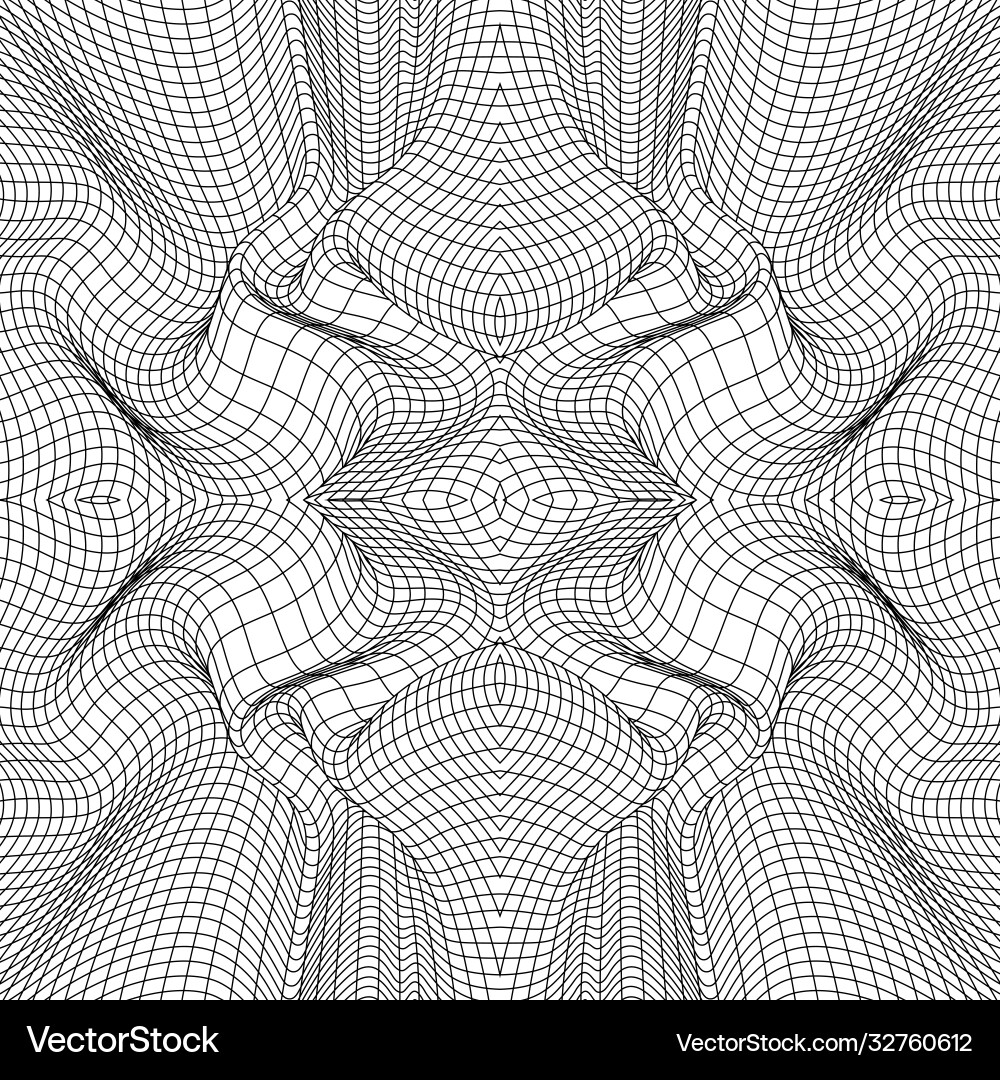 Geometric low poly linear seamless pattern Geometric low poly linear seamless pattern vector image