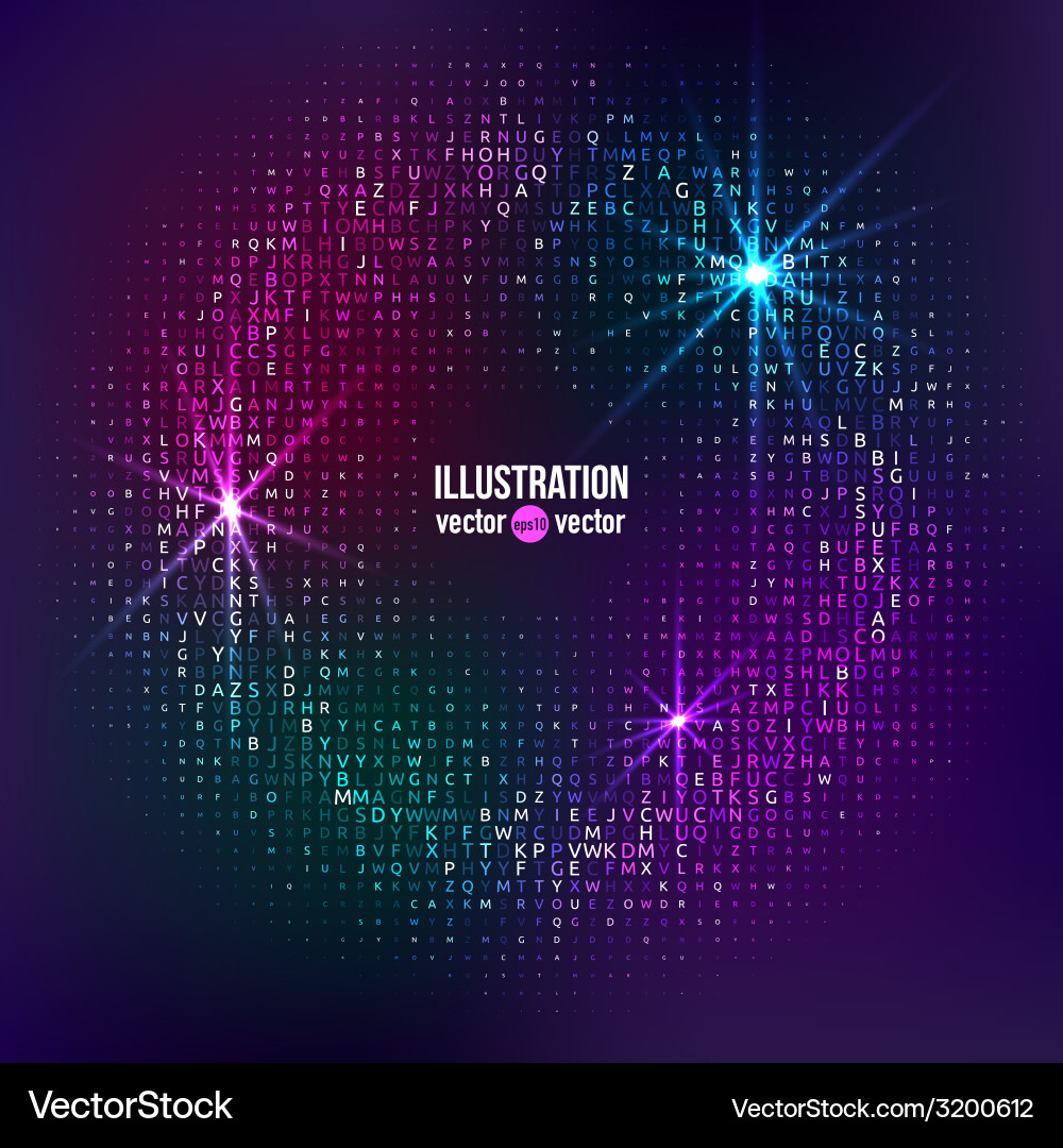 Halftone background for text template vector image