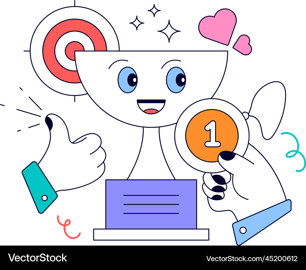 Ready to use animated design of media content Vector Image