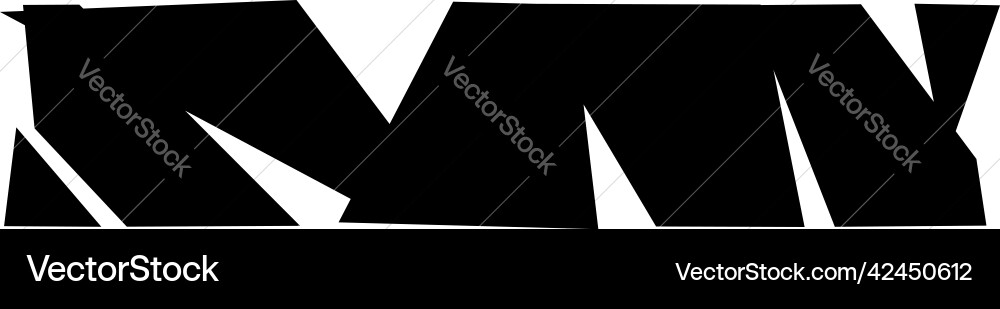 Slit slash fracture texture effect element Slit slash fracture texture effect element Vector Image