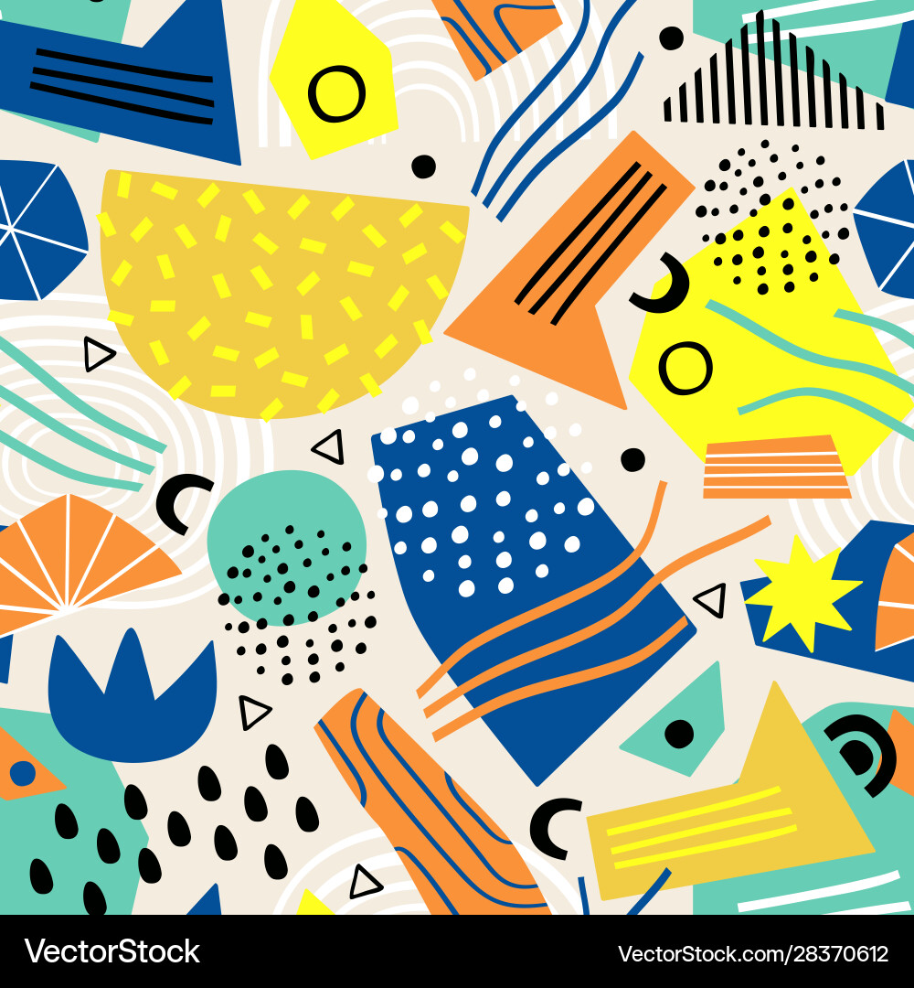Vibrant Abstract Pattern vector image
