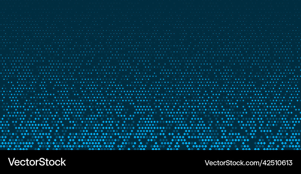 Abstrakte Pixel Design Banner Vektorbild