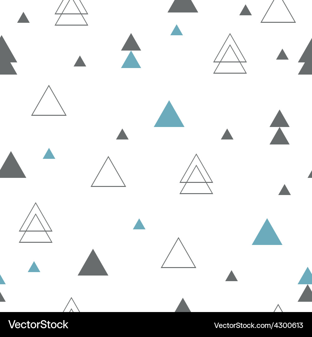 Geometric seamless pattern repeating vector image