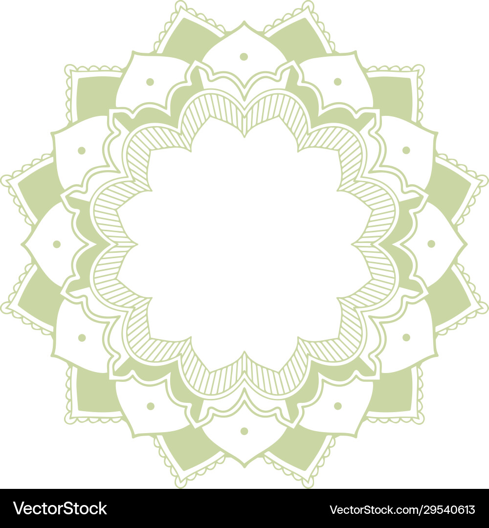 Mandala patterns on white background Mandala patterns on white background vector image