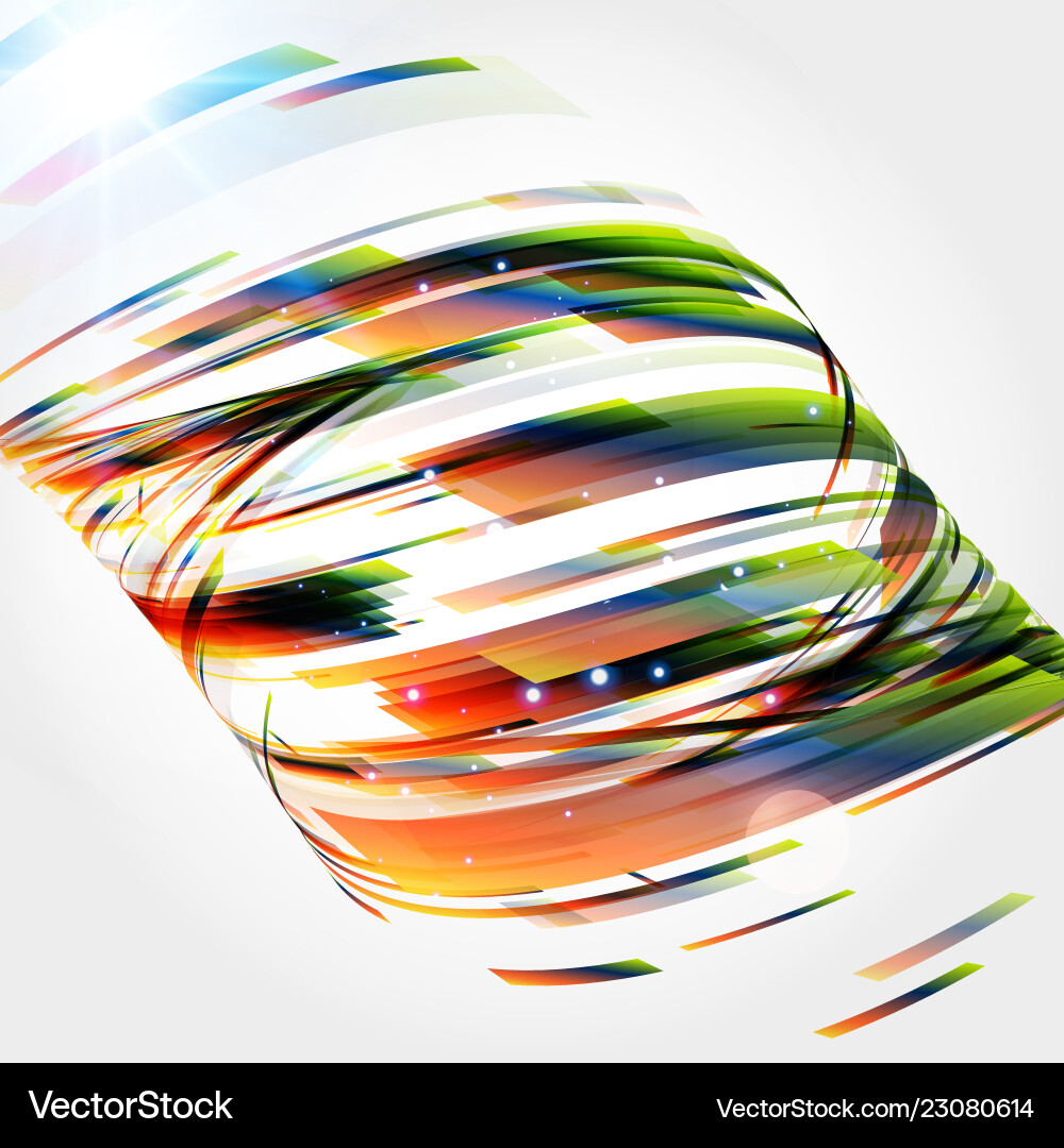 Abstract background- colored twisted round shape Abstract background- colored twisted round shape vector image