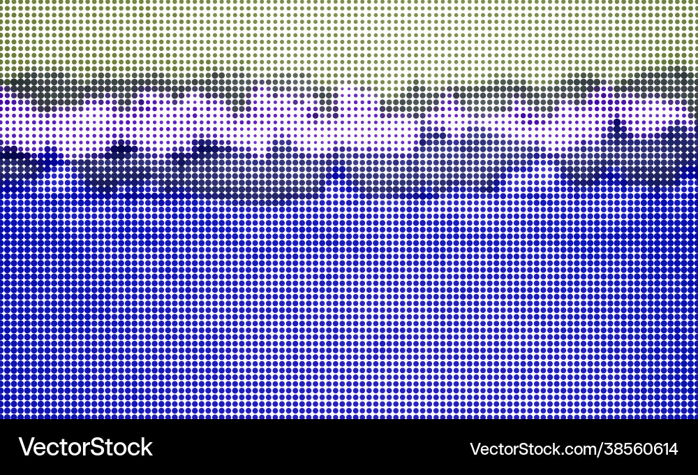 Abstract background is made up many circles Vector Image