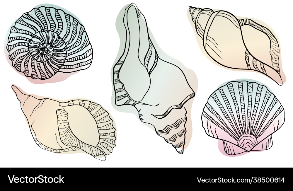 In sketch style hand drawn In sketch style hand drawn vector image