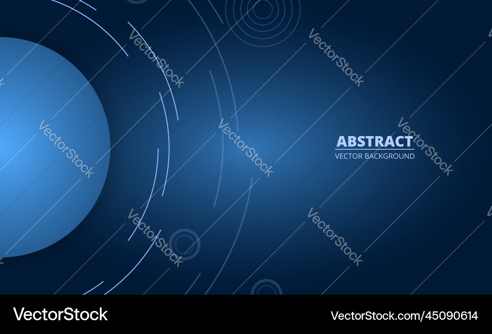 Modern Abstract Tech Background vector image