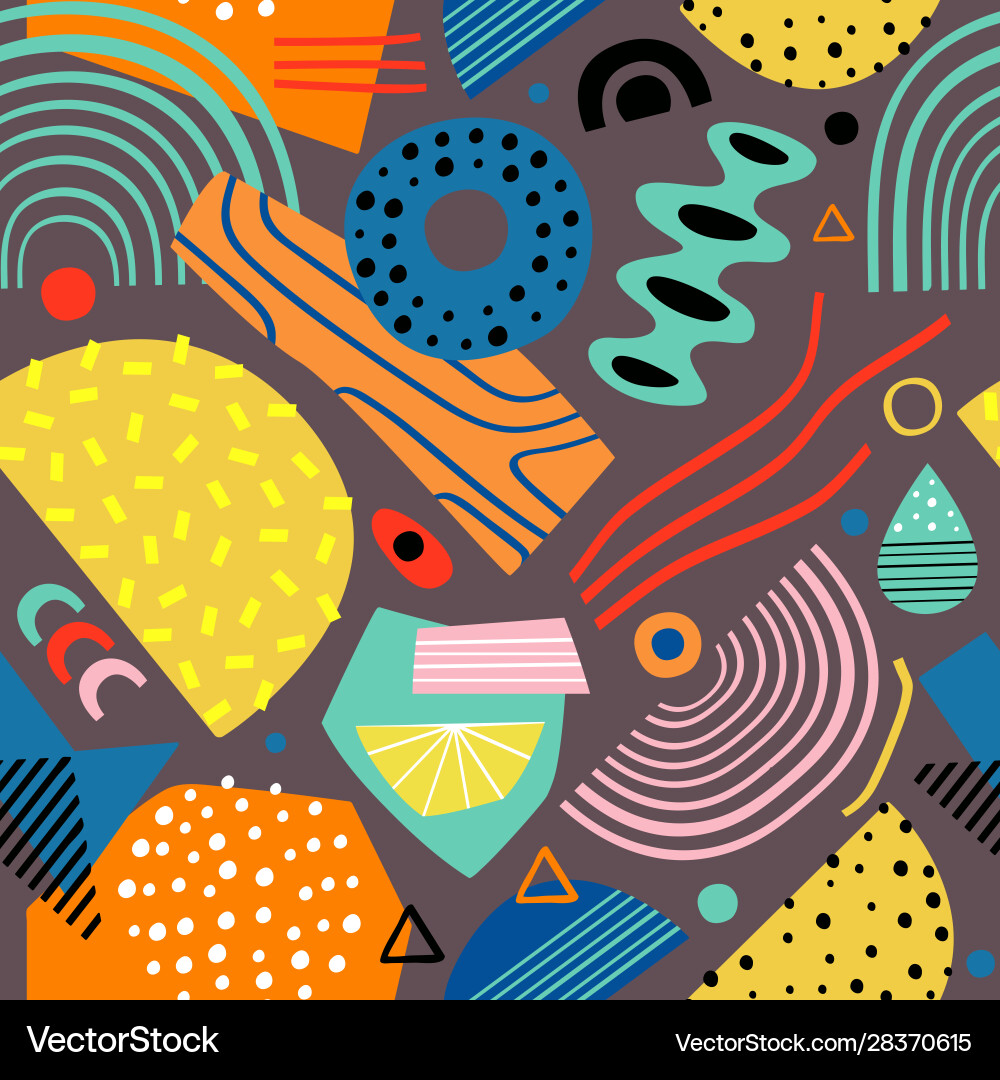 Abstract Color Pattern vector image