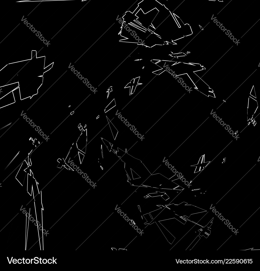 Abstract print texture with bevel-like effect Vector Image
