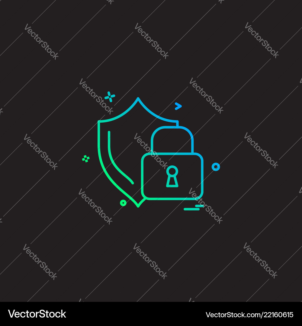 Password and security icon design Password and security icon design Vector Image