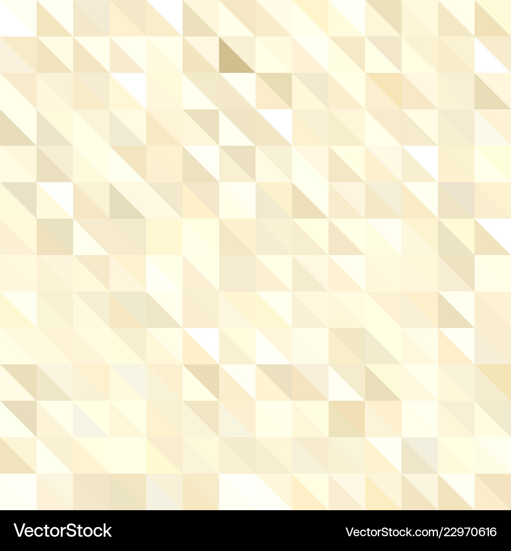 Gold triangular low poly mosaic abstract pattern Gold triangular low poly mosaic abstract pattern vector image