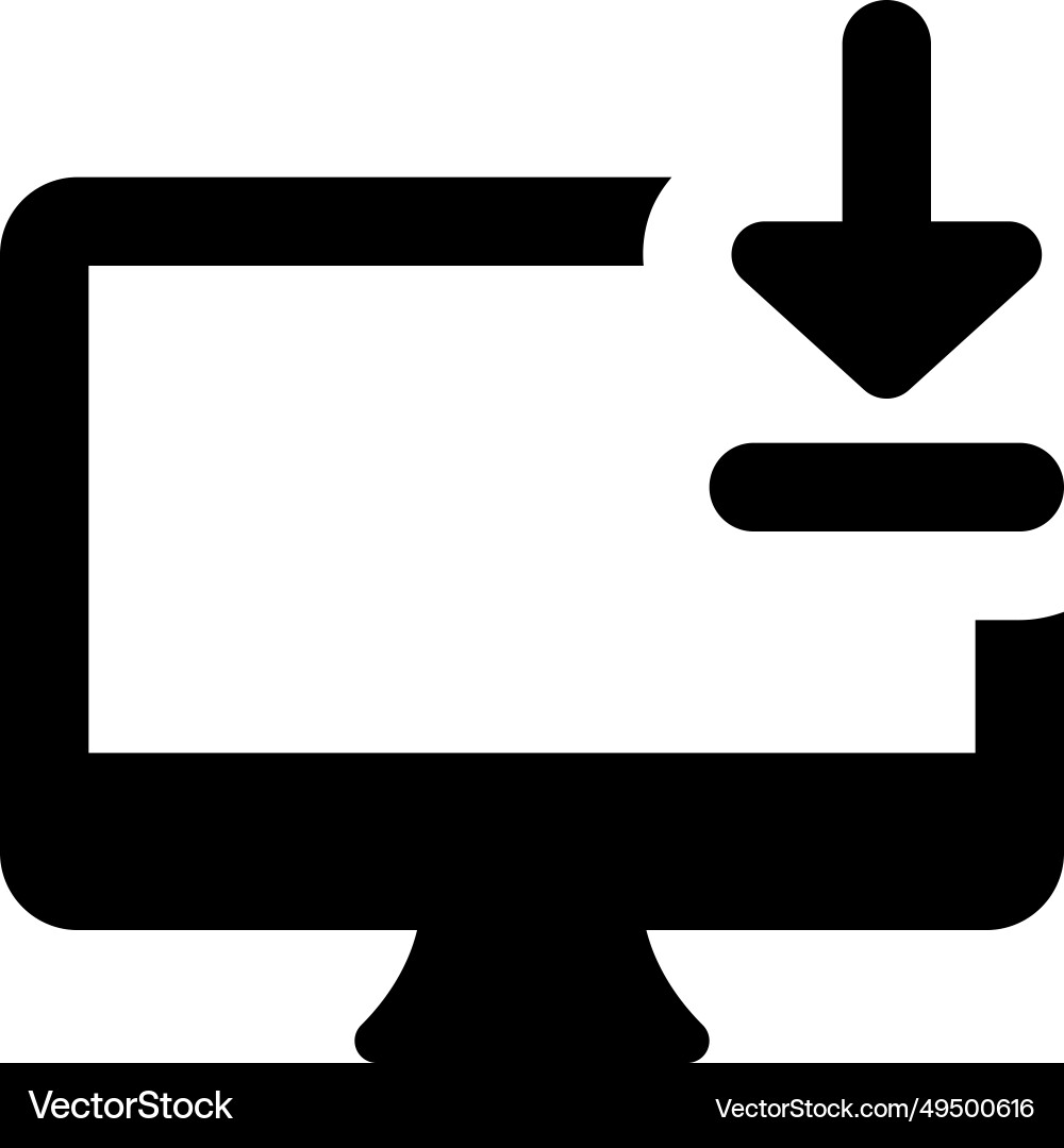 Moving or storing file in local folder Vector Image