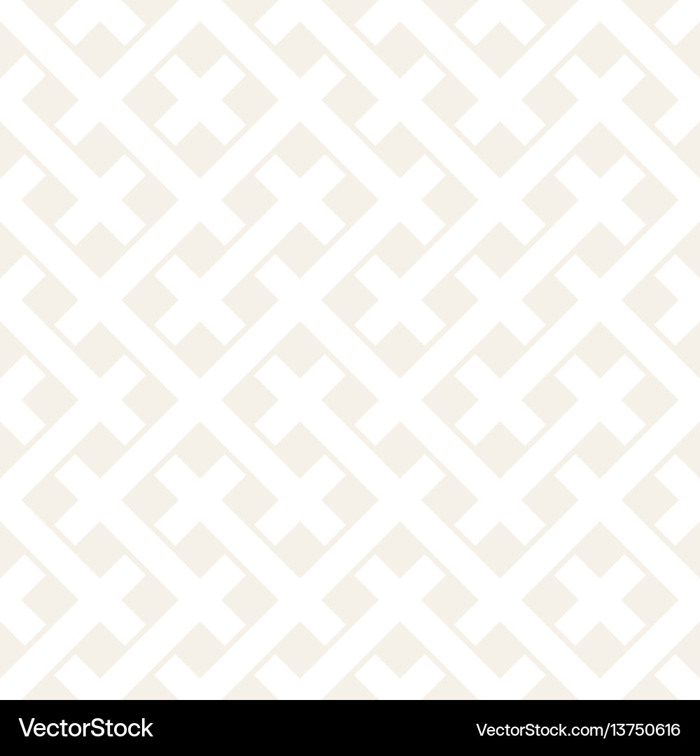 Weave seamless pattern stylish repeating texture Vector Image