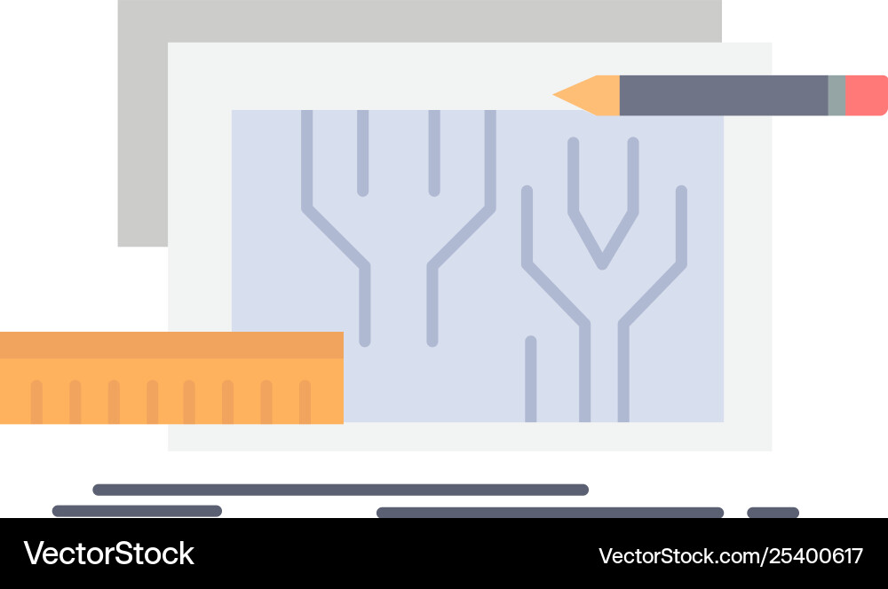 Architecture blueprint circuit design engineering Architecture blueprint circuit design engineering vector image