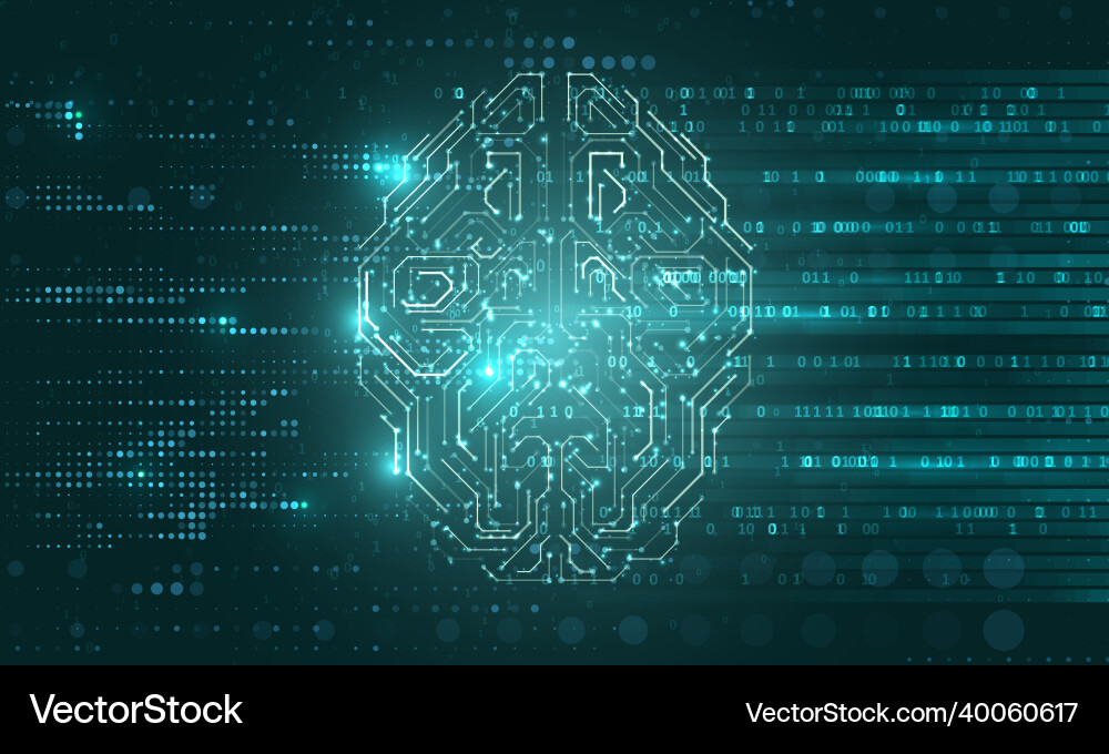 Artificial intelligence Royalty Free Vector Image