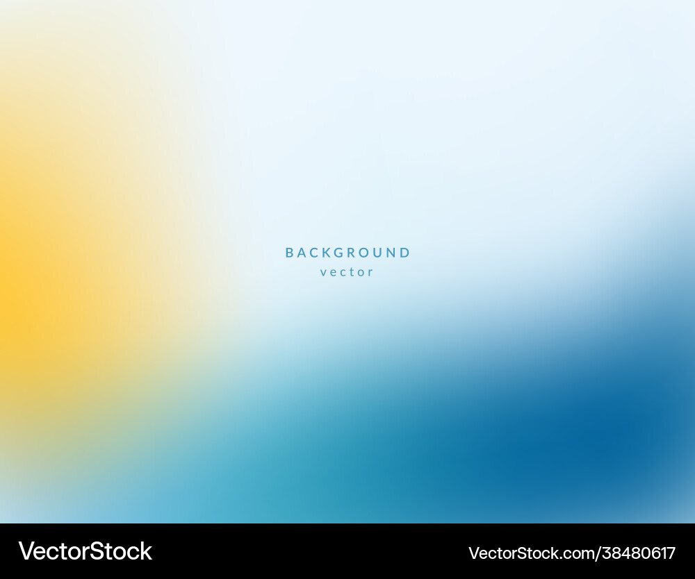 Blurred background with smooth gradient Vector Image